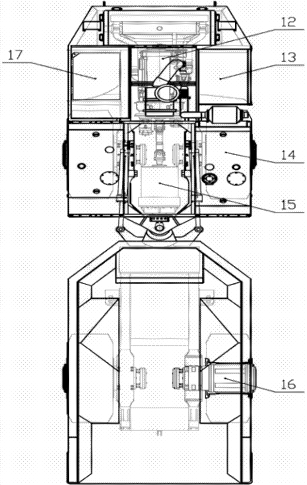 Hybrid electric drive underground mining car