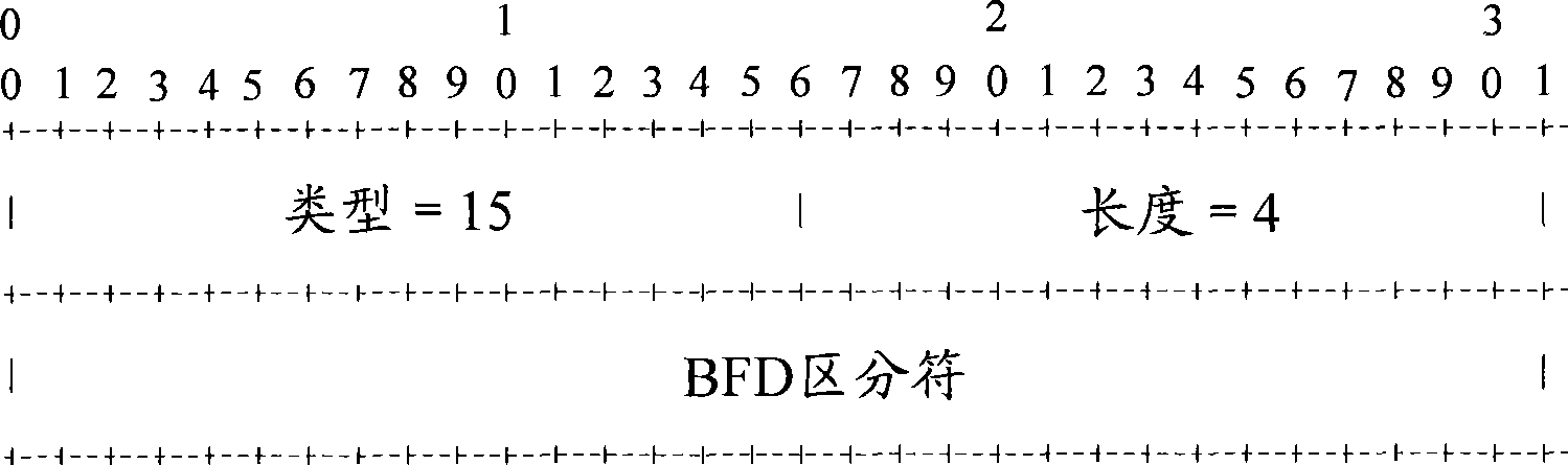 Method, system and device for building bidirectional forwarding detection