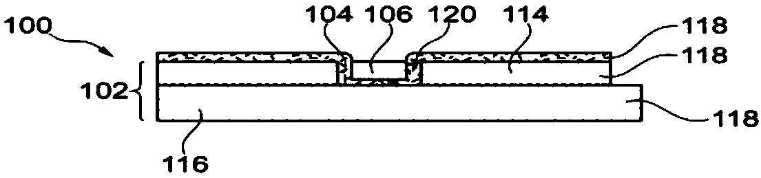 Embedding component in component carrier by component fixation structure