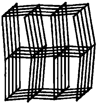 A kind of metal organic framework material and its preparation method and application