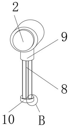 Bluetooth headset quick battery replacement structure and battery replacement method thereof