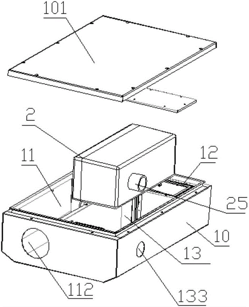 Air purifying device with hollow fiber membrane