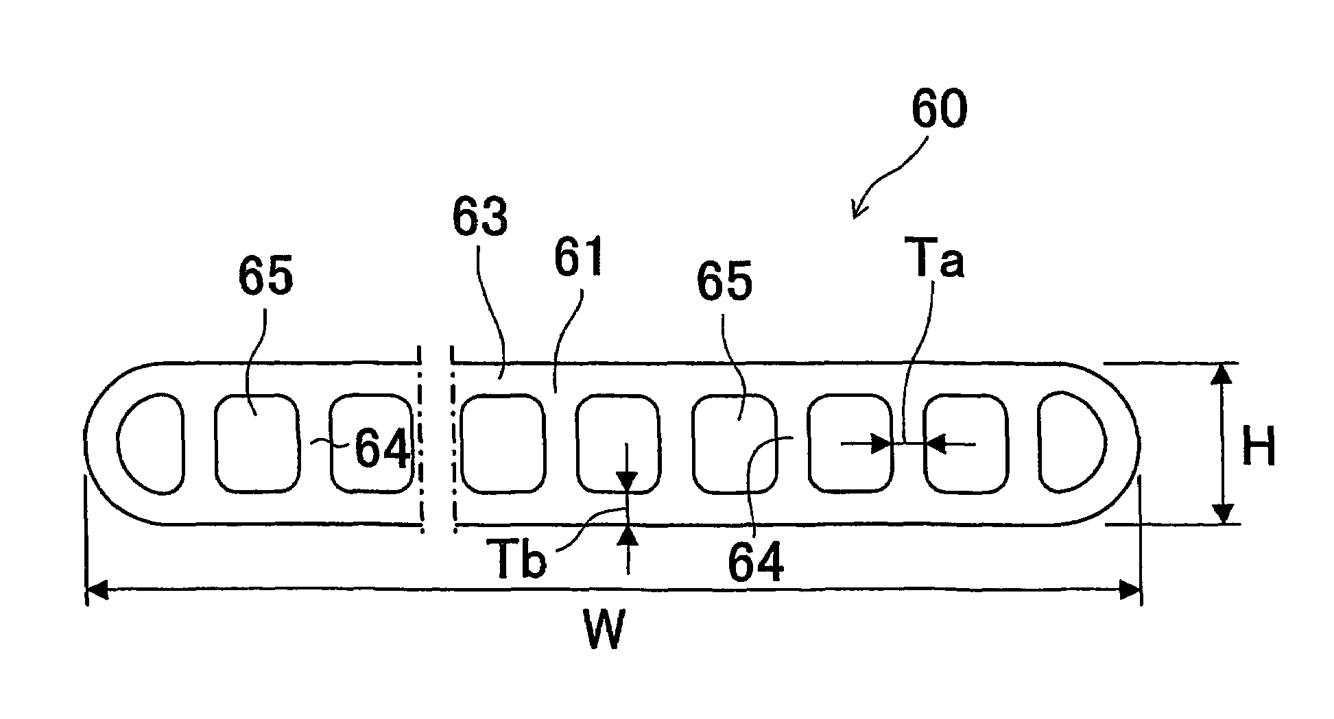 Heat exchanging tube and heat exchanger