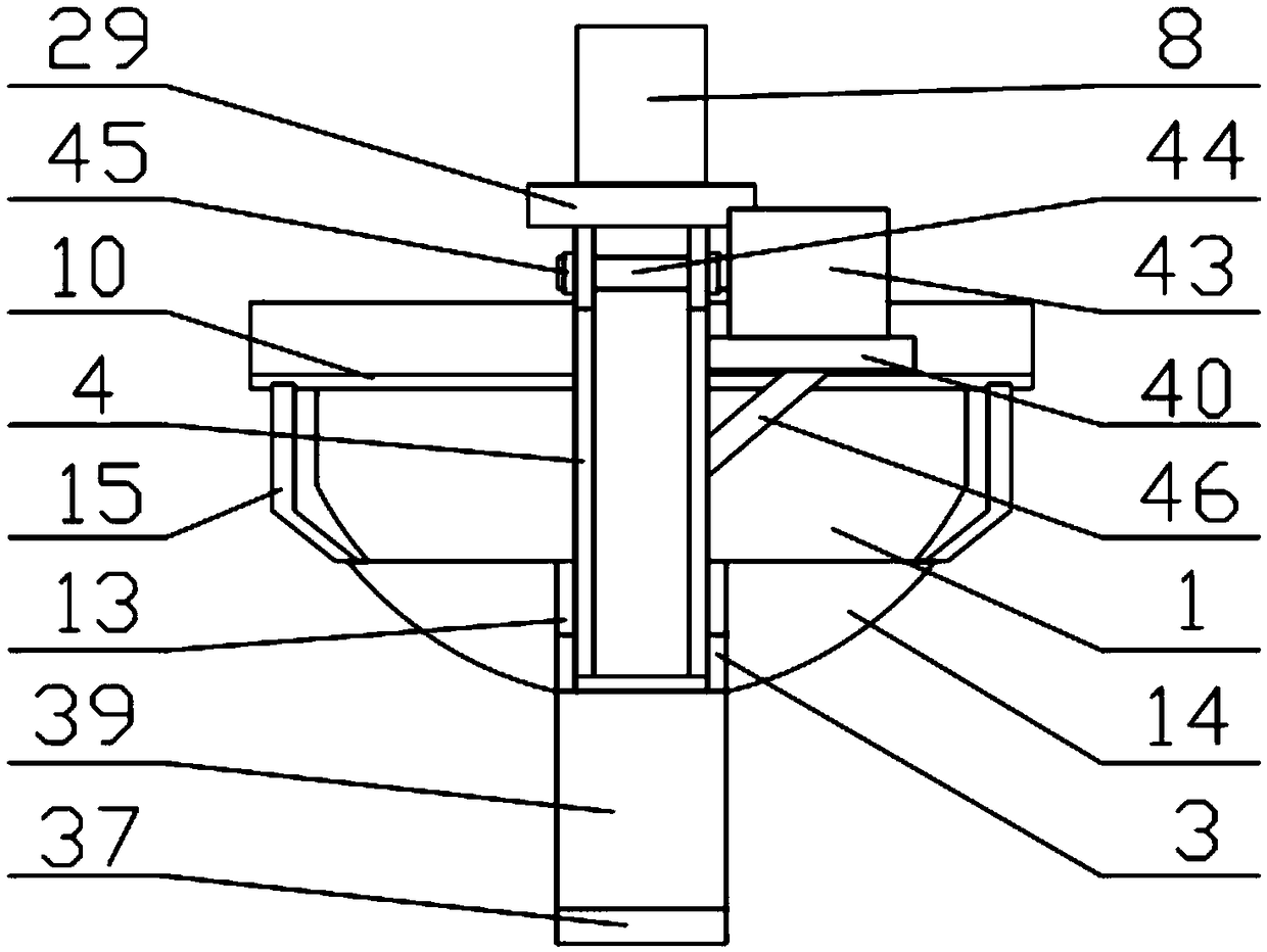 Continuous impurity removal device for traditional Chinese medicine powder