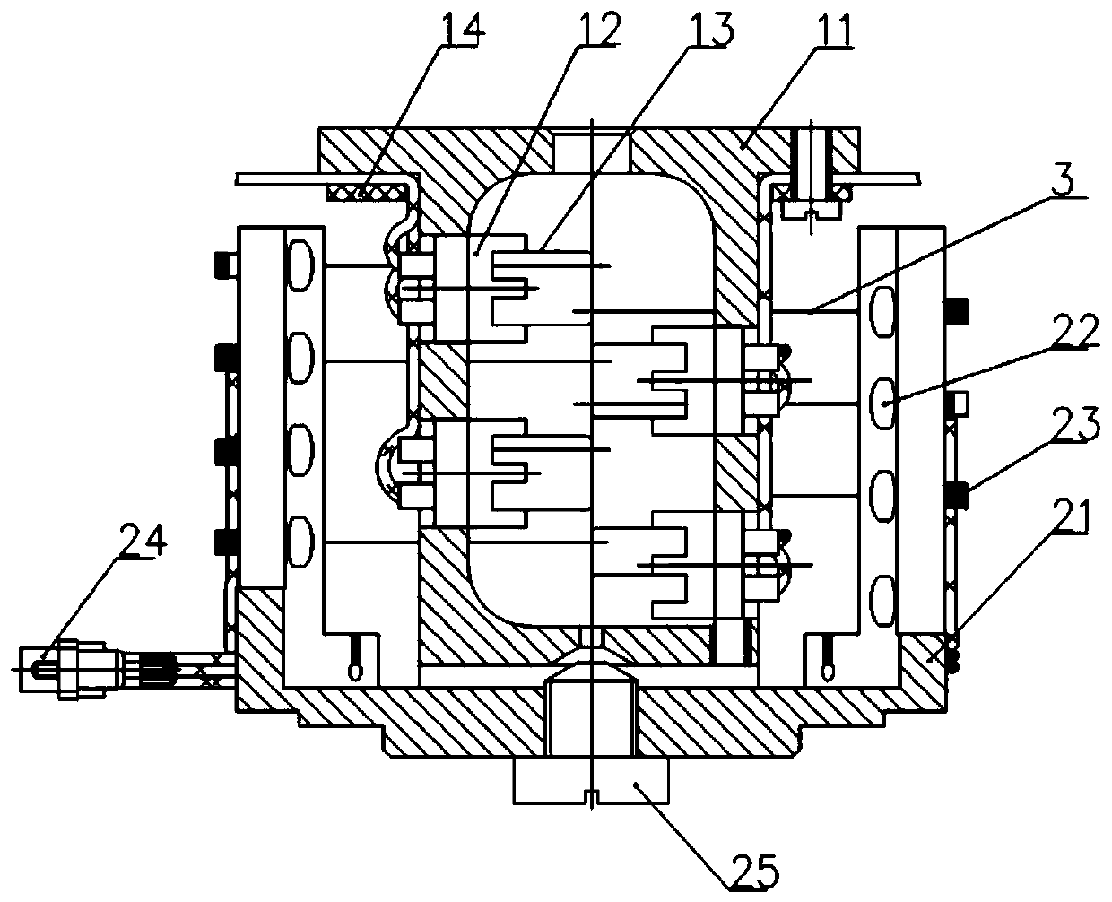 A micro torque signal transmission device