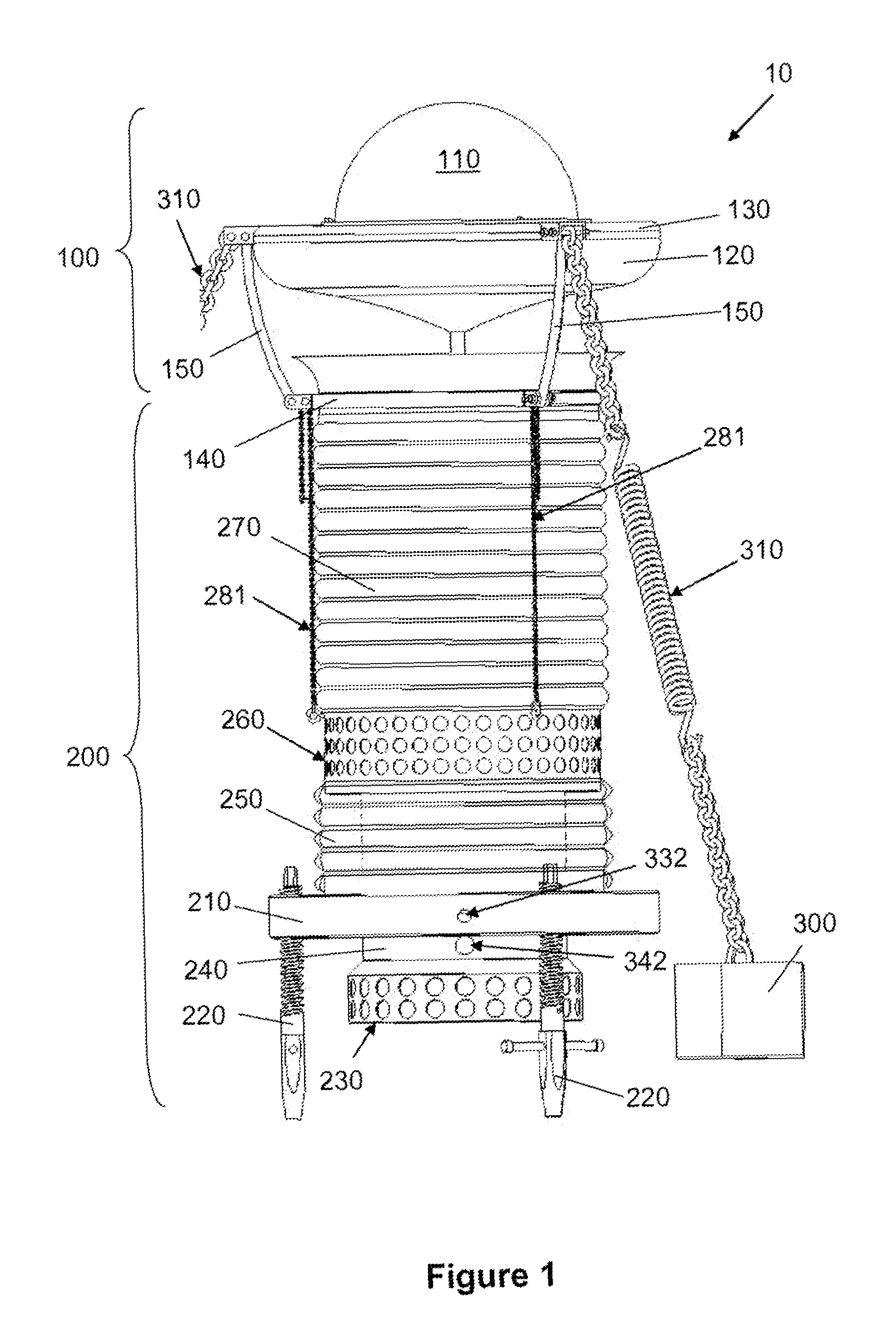 Water treatment apparatus adaptible to natural water environment