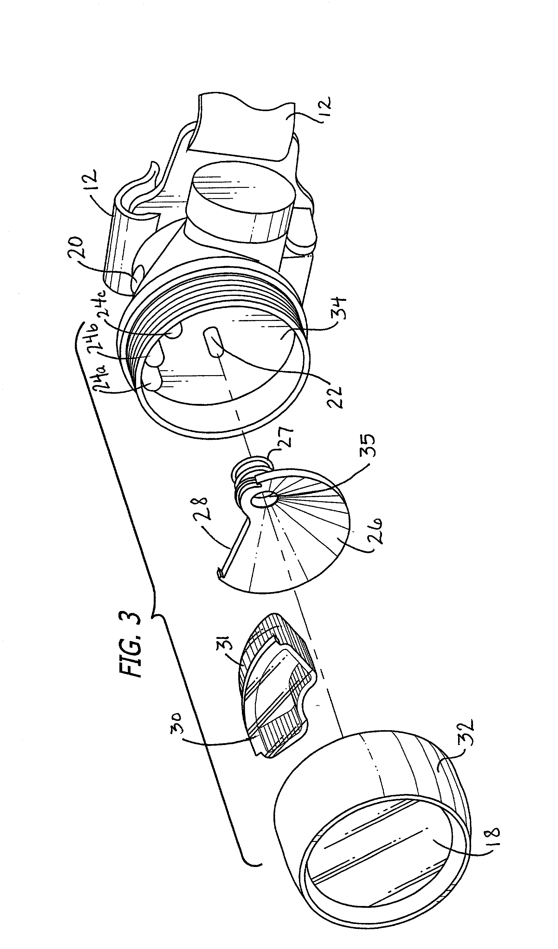 Electronically controlled multi-light flashlight