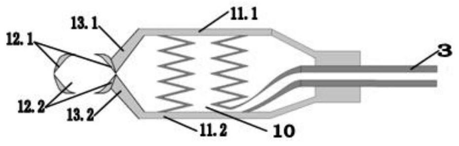 Soft hydraulic tissue forceps