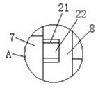 Automatic winding device convenient to disassemble for optical fiber cable production