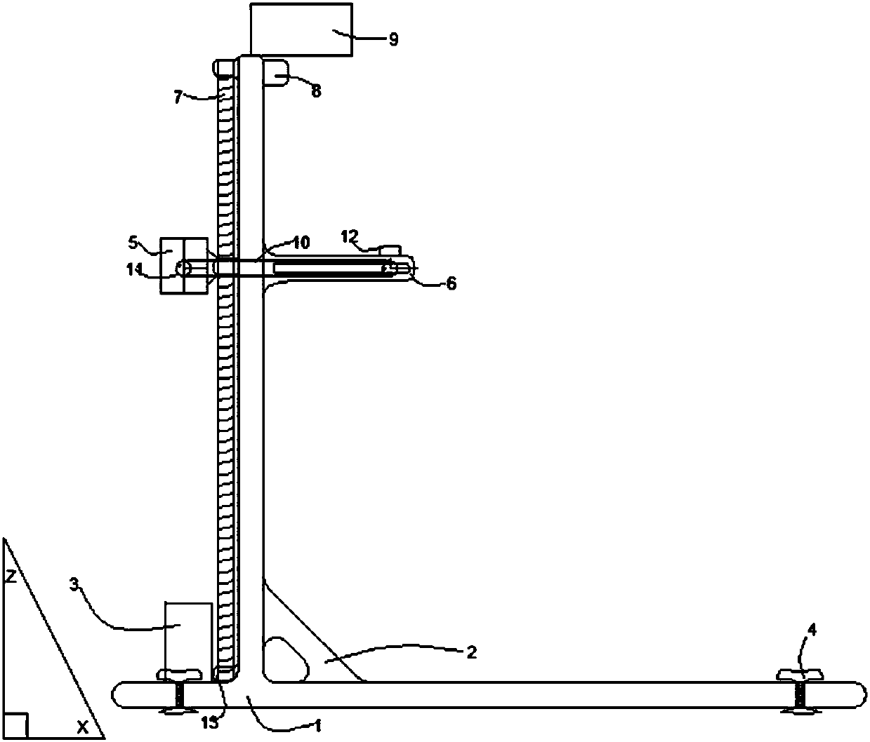 Automatic stamping device