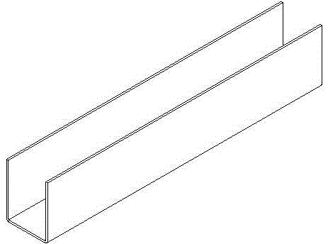 U-shaped beam forming machine with rack type blank centring devices