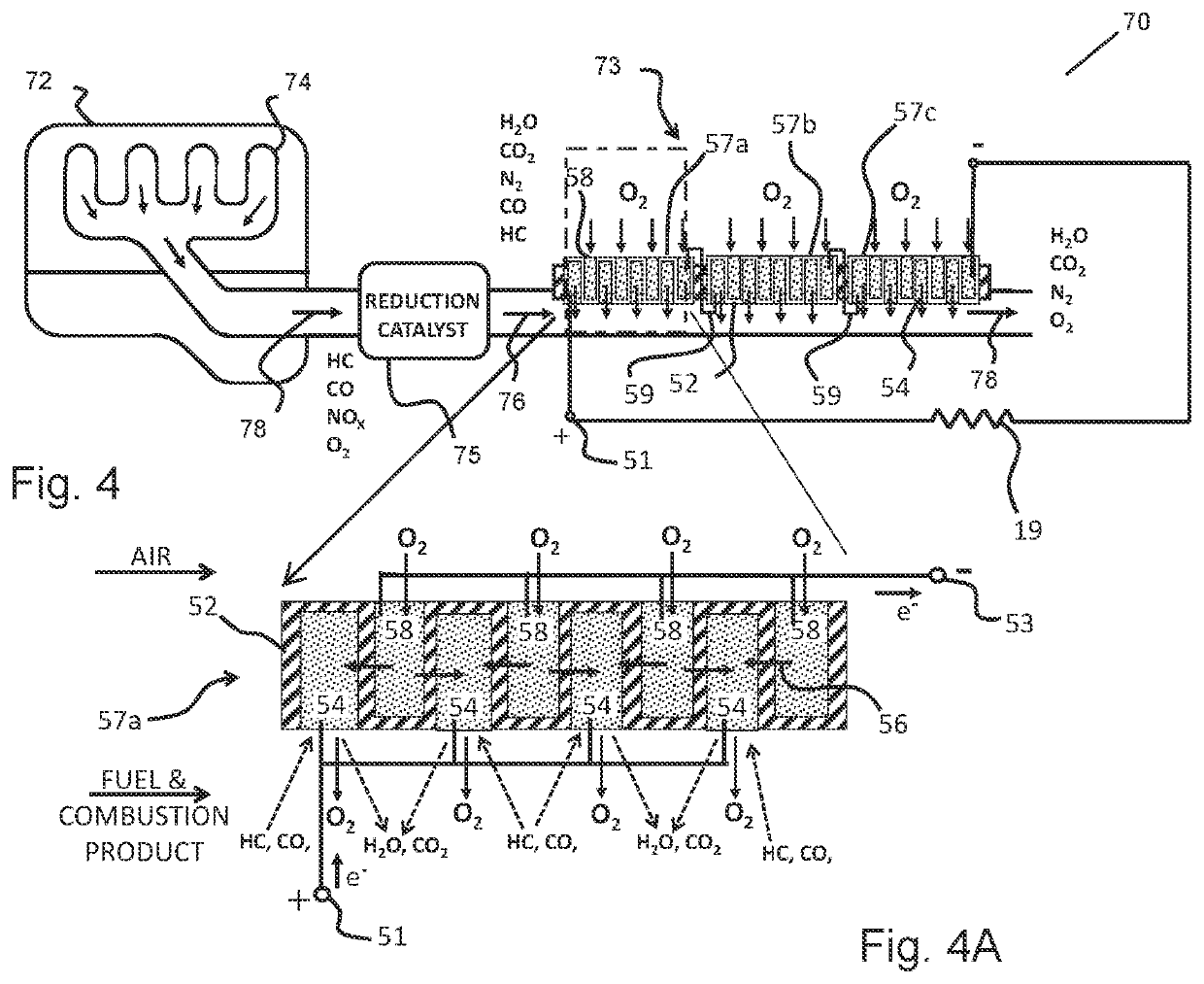 Exhaust gas energy recovery converter