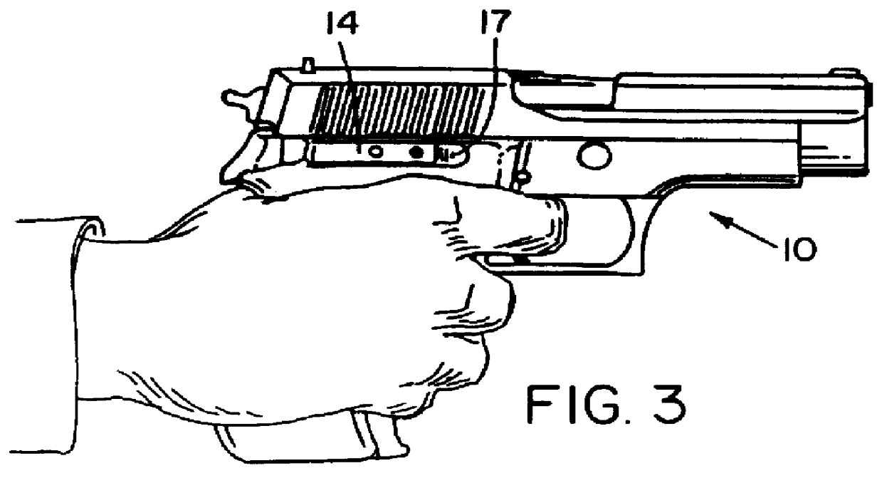 Automatic cartridge monitoring and indicator system for a firearm