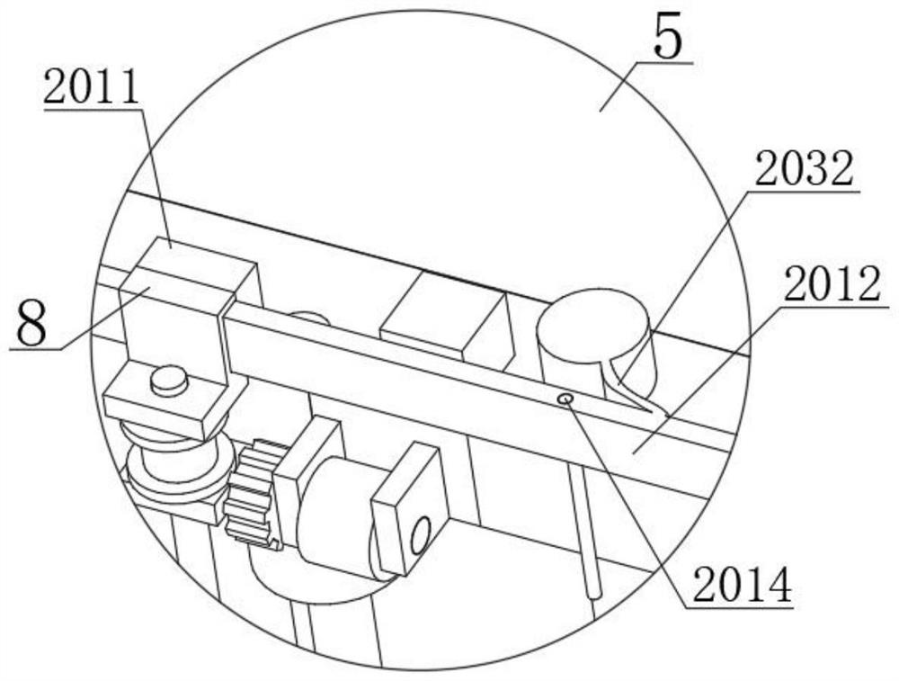 Track transfer device of track inspection robot