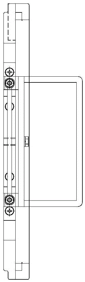 Fixing seat for aviation storage battery