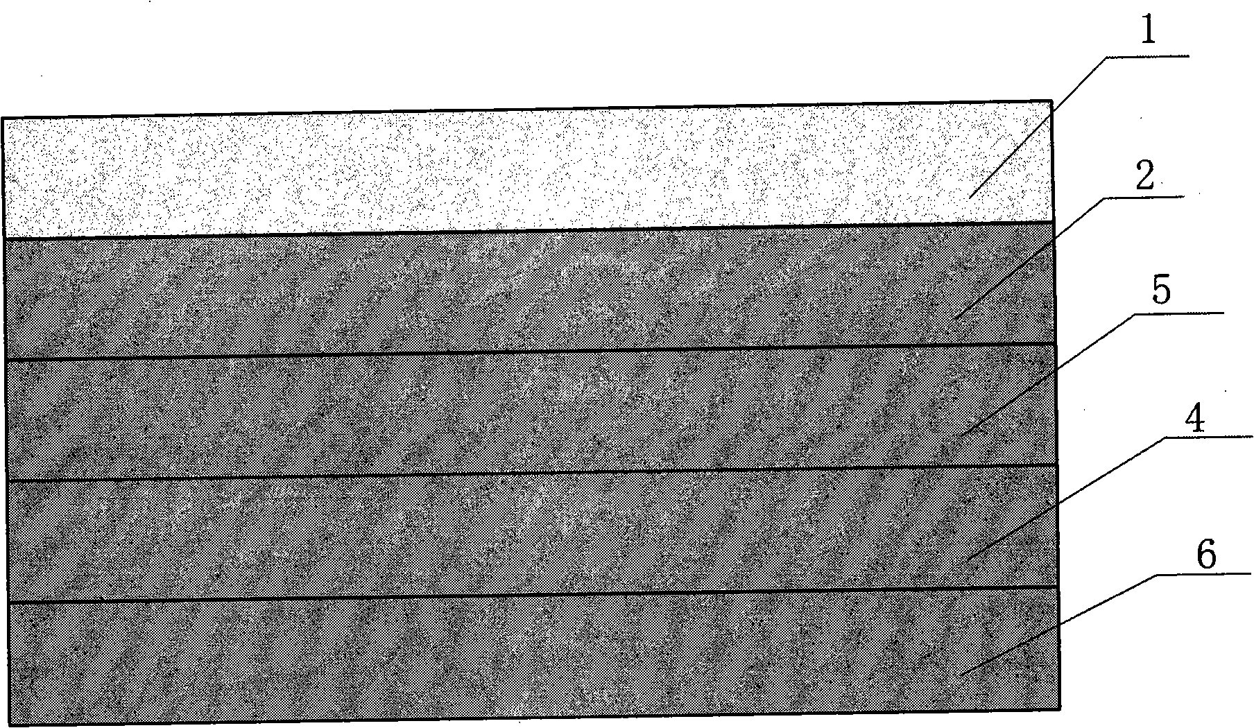 Transfer printing film capable of printing