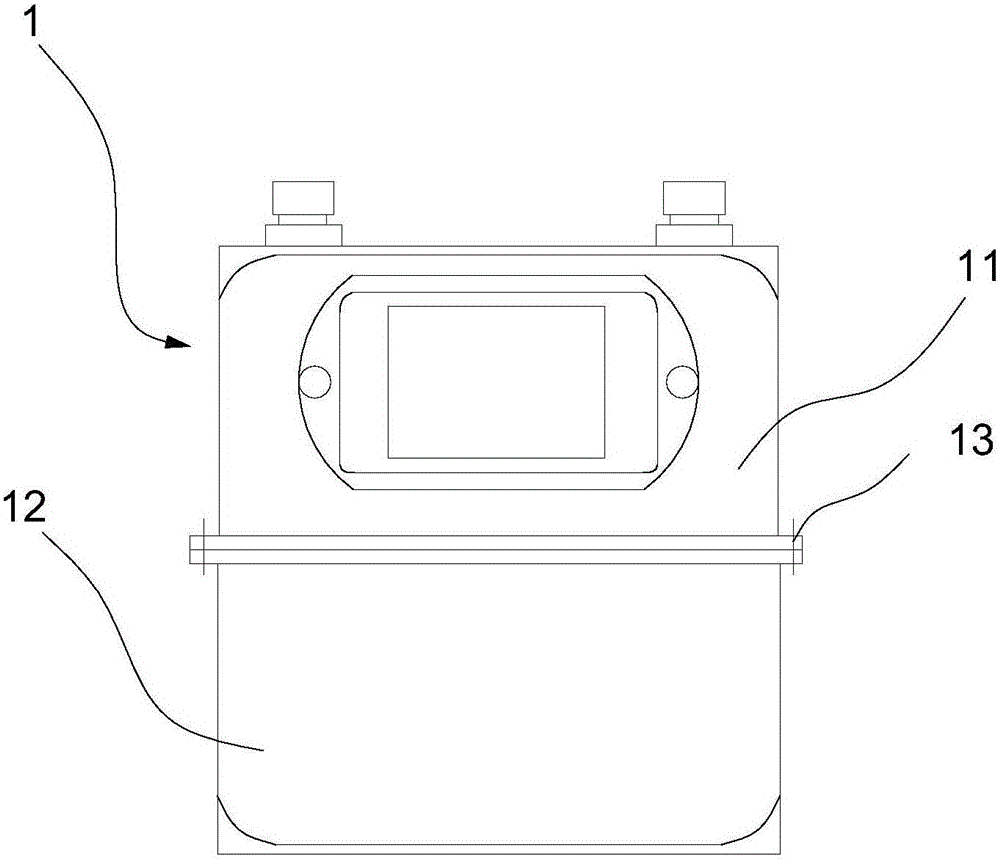 Automatic lock screw feeding assembly line for diaphragm gas meter