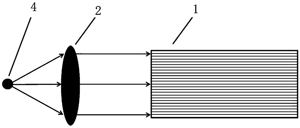 Dental light guide rod for beam homogenization