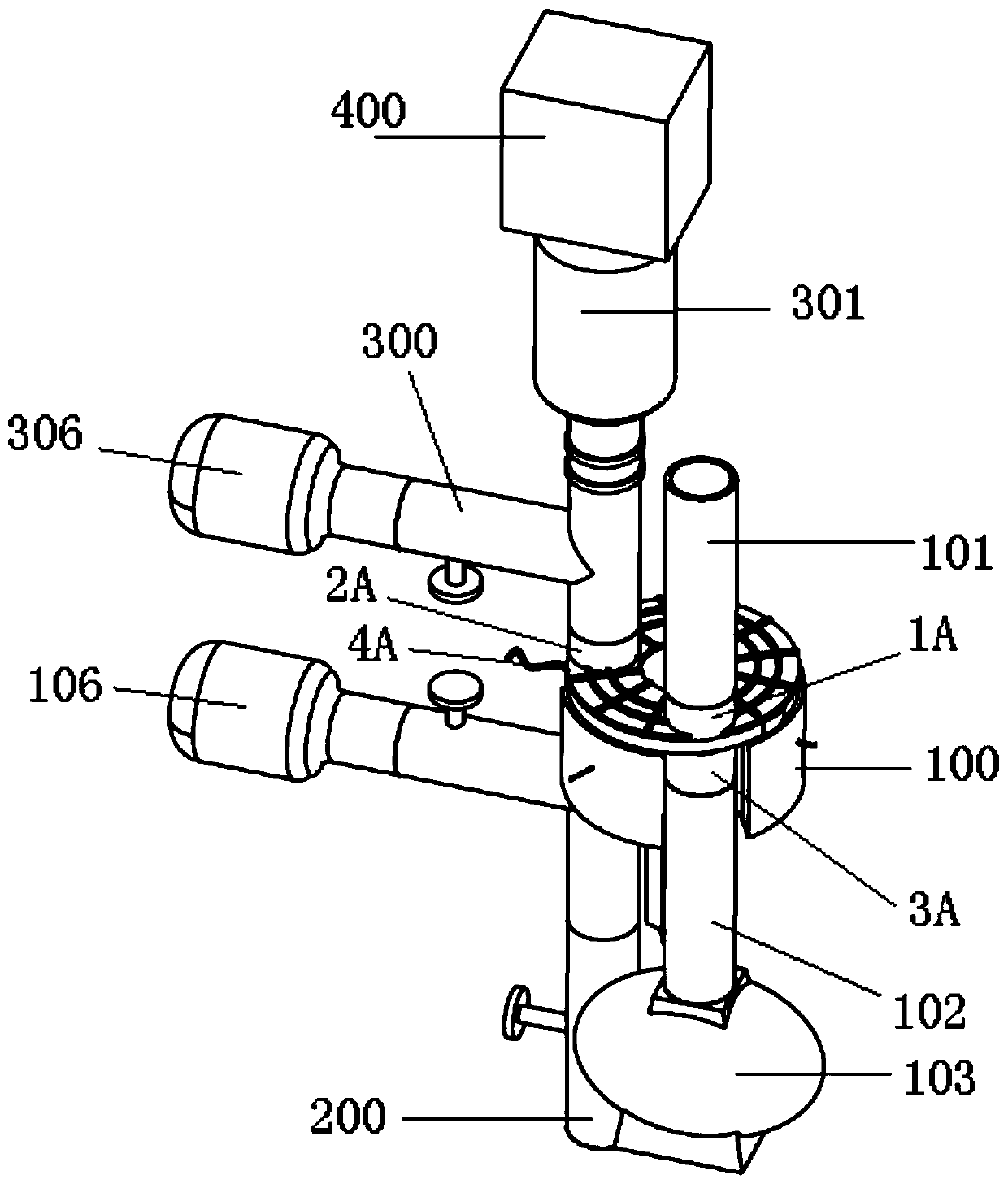 Atmospheric pollutant real-time sampling and analysis device and method