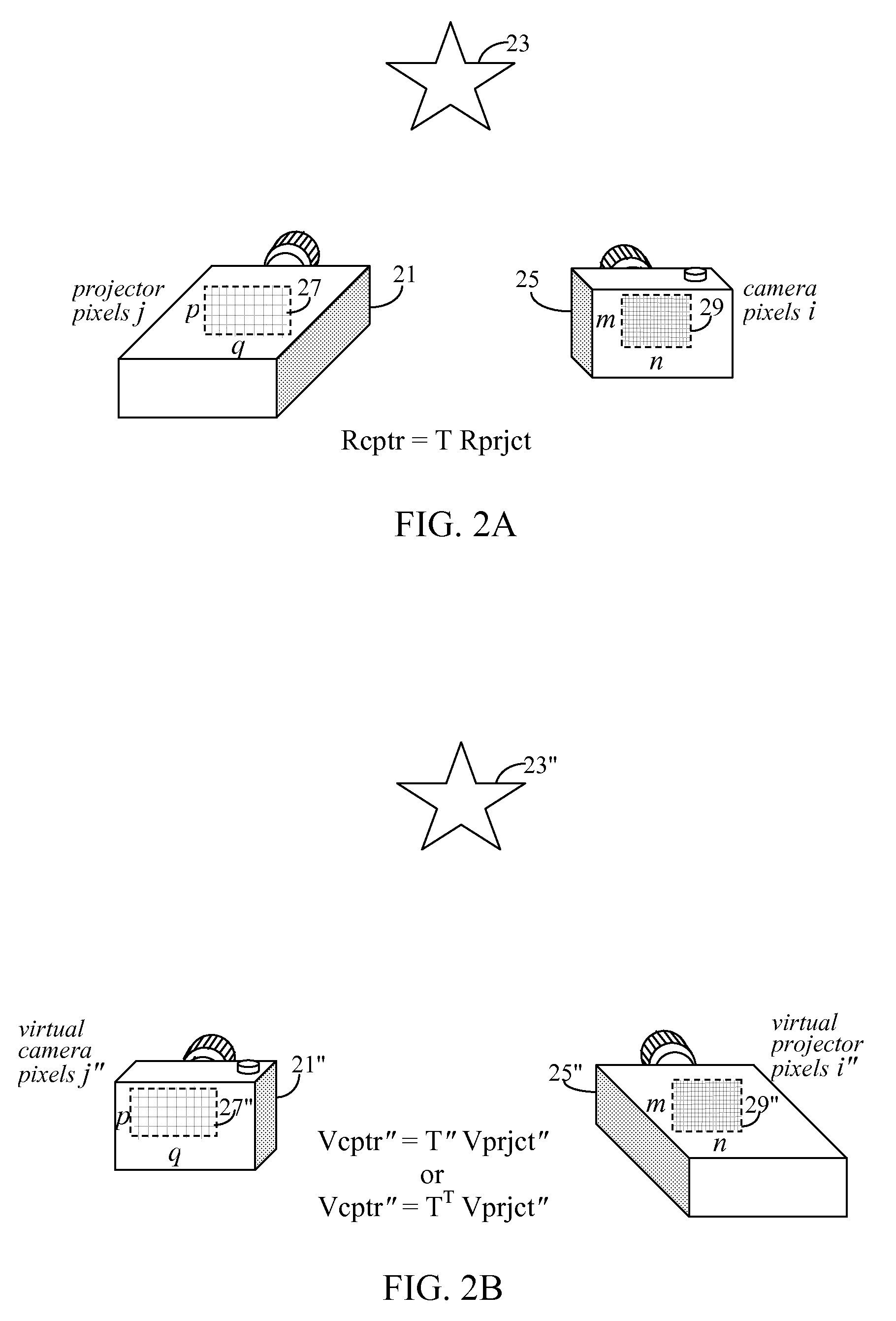 Small memory footprint light transport matrix capture