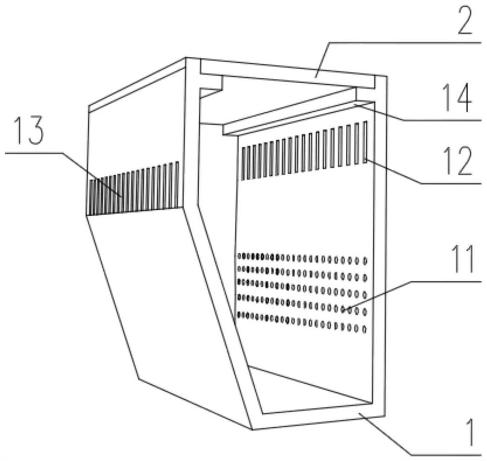 Green belt water storage and drainage road edge stone system and water storage and drainage method