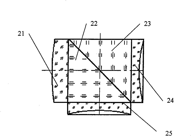 Large-caliber high-gradient optical mirror surface on-line measuring system