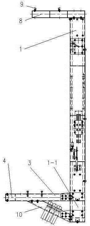 elevator car frame