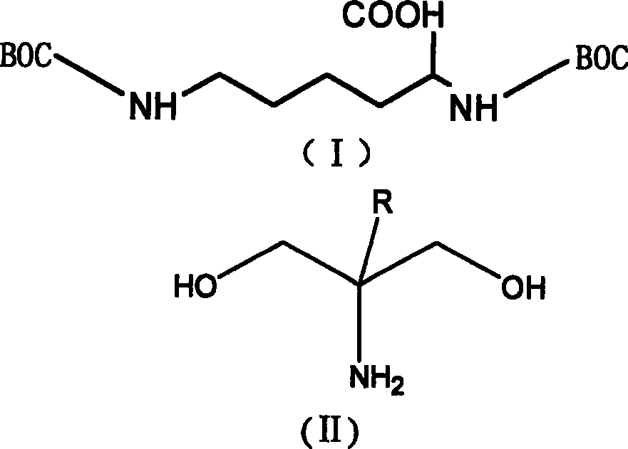 Quaternary bis-ammonium salt diamine fluoride and preparation method thereof