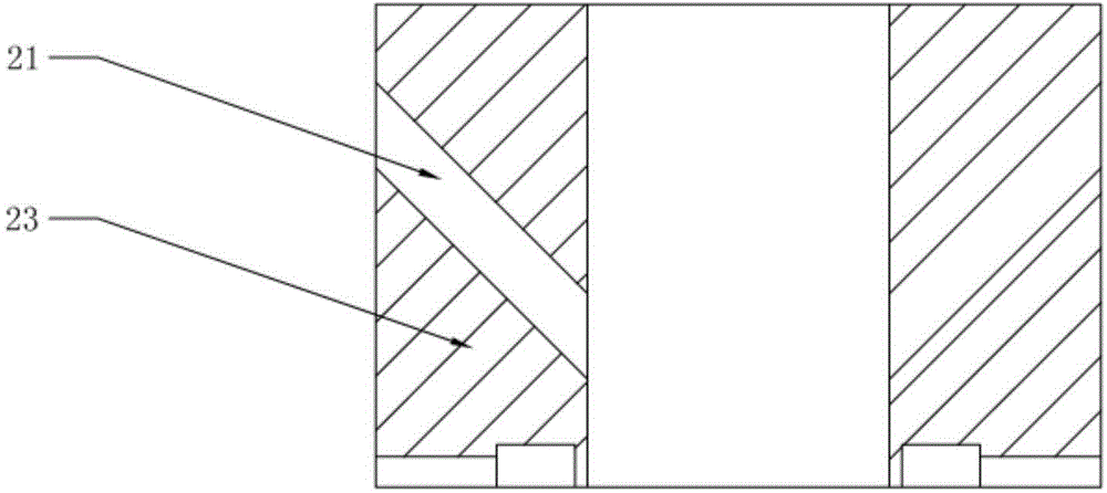 Self-punching riveting device of ultrahigh strength steel plate and aluminum alloy plate