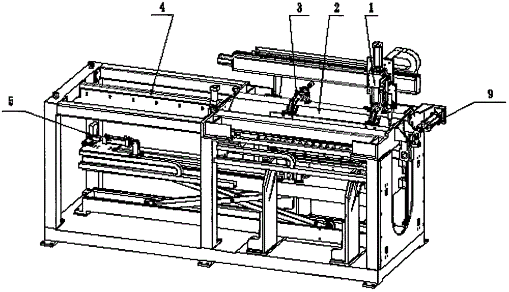 Pass-type straight seam welding machine