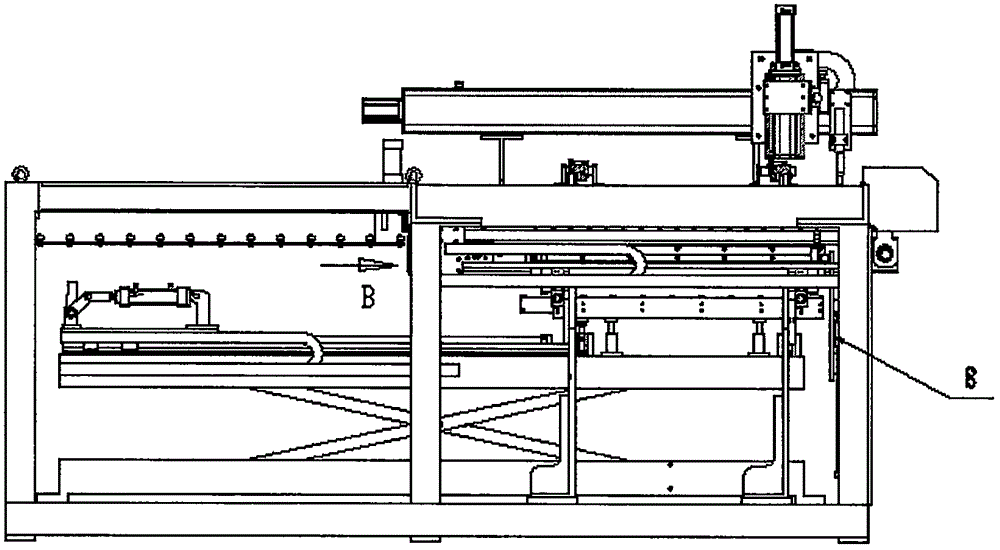 Pass-type straight seam welding machine