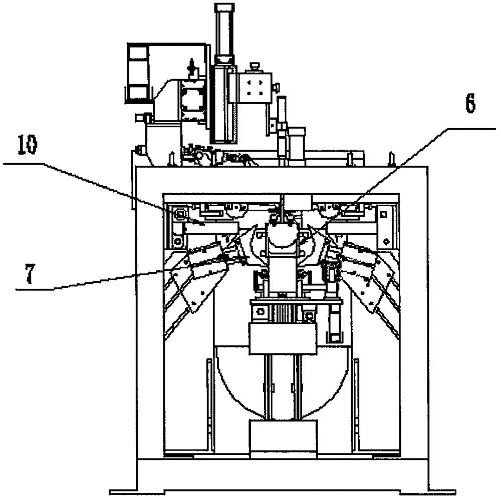 Pass-type straight seam welding machine