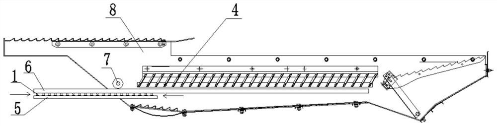 A cleaning and drying device and method and harvester