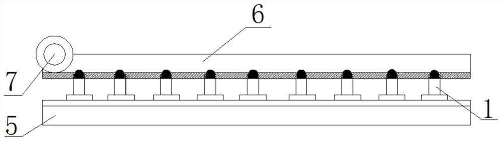 A cleaning and drying device and method and harvester