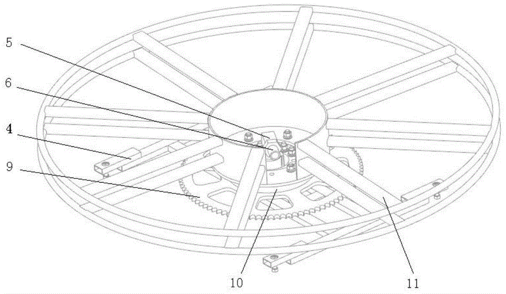 Air pipe reel mechanism for air cushion suspension transport vehicle