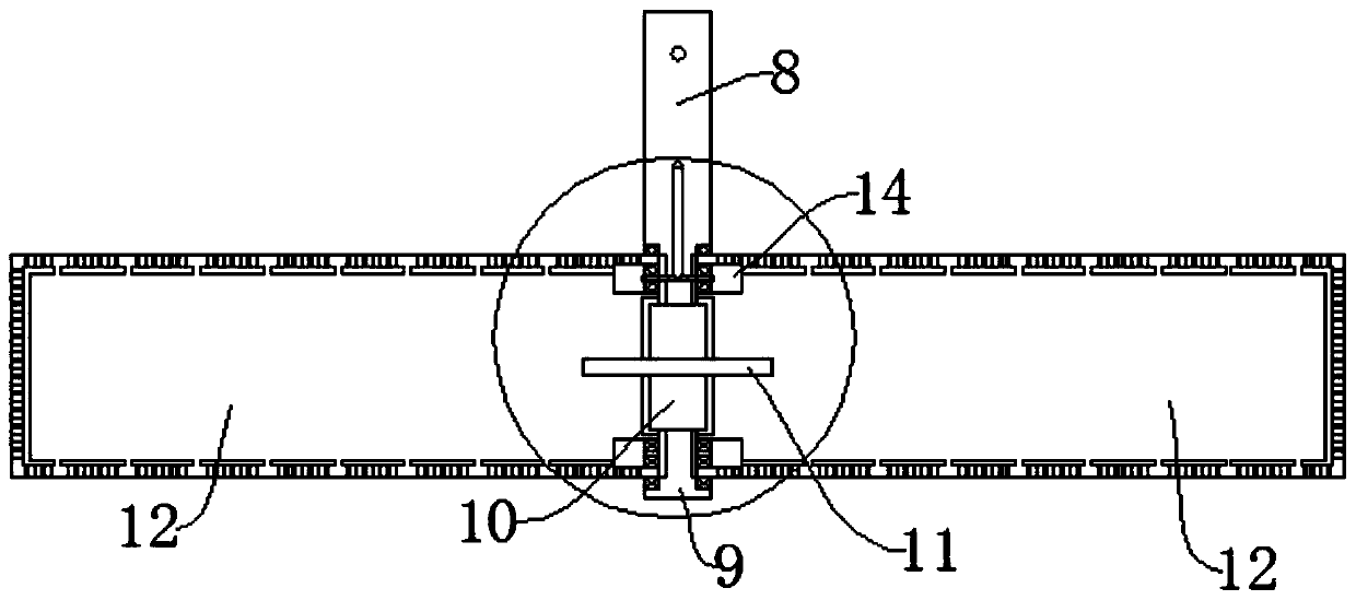 Construction site trolley cleaning device for building construction