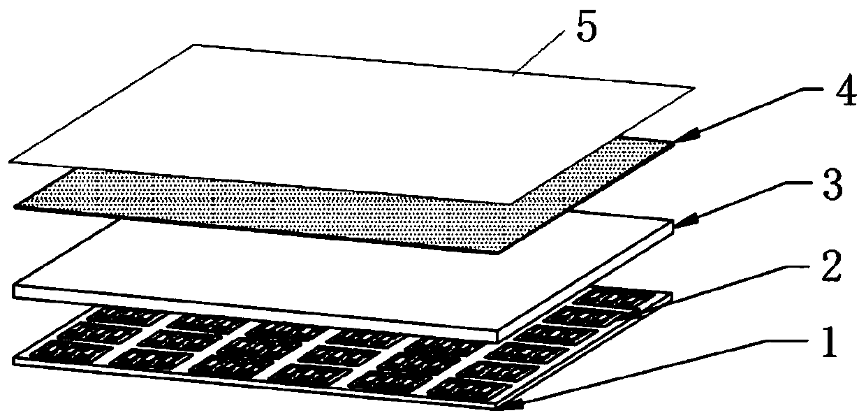 Surface consistency packaging LED display unit based on mold pressing technology