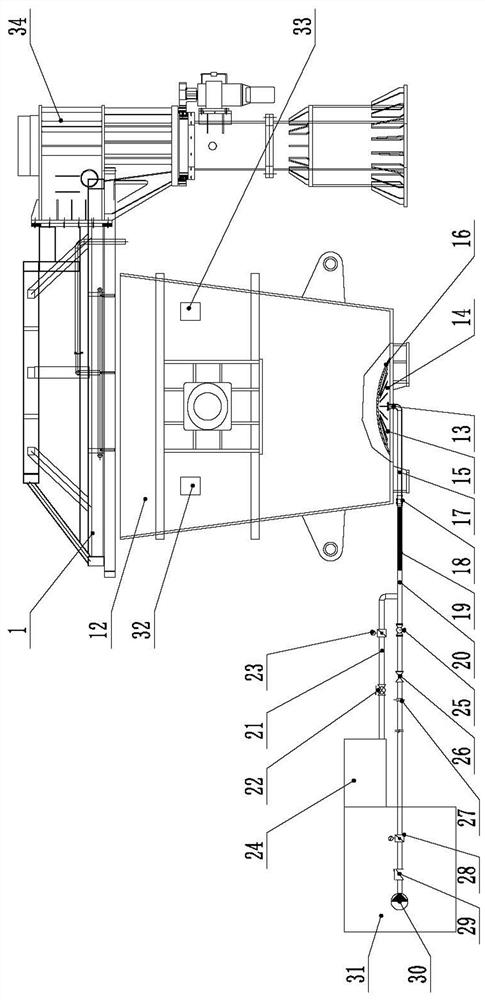 Reverse immersion method normal pressure hot-smouldering steel slag and waste heat recovery system and method