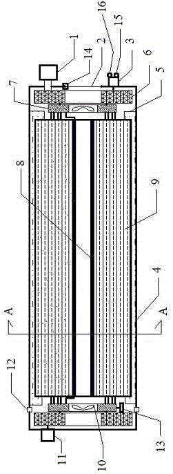 Low-temperature self-heating and high-temperature heat-dissipation overcharge-overdischarge prevention winding-type lithium battery and control method