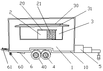 Moving-type sales vehicle