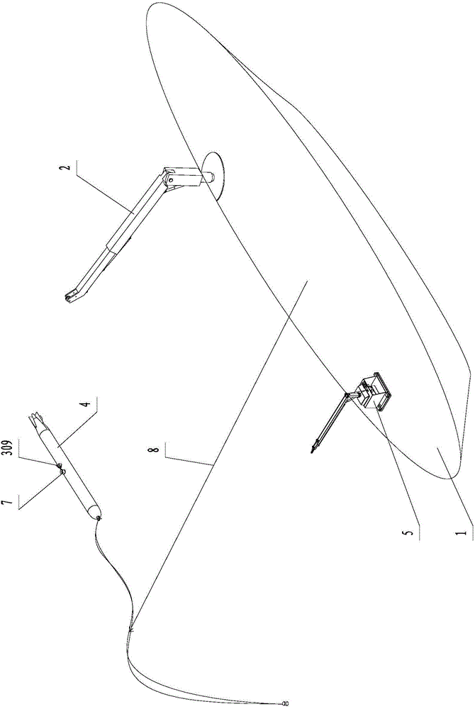 Underwater robot recovery system and recovery method thereof