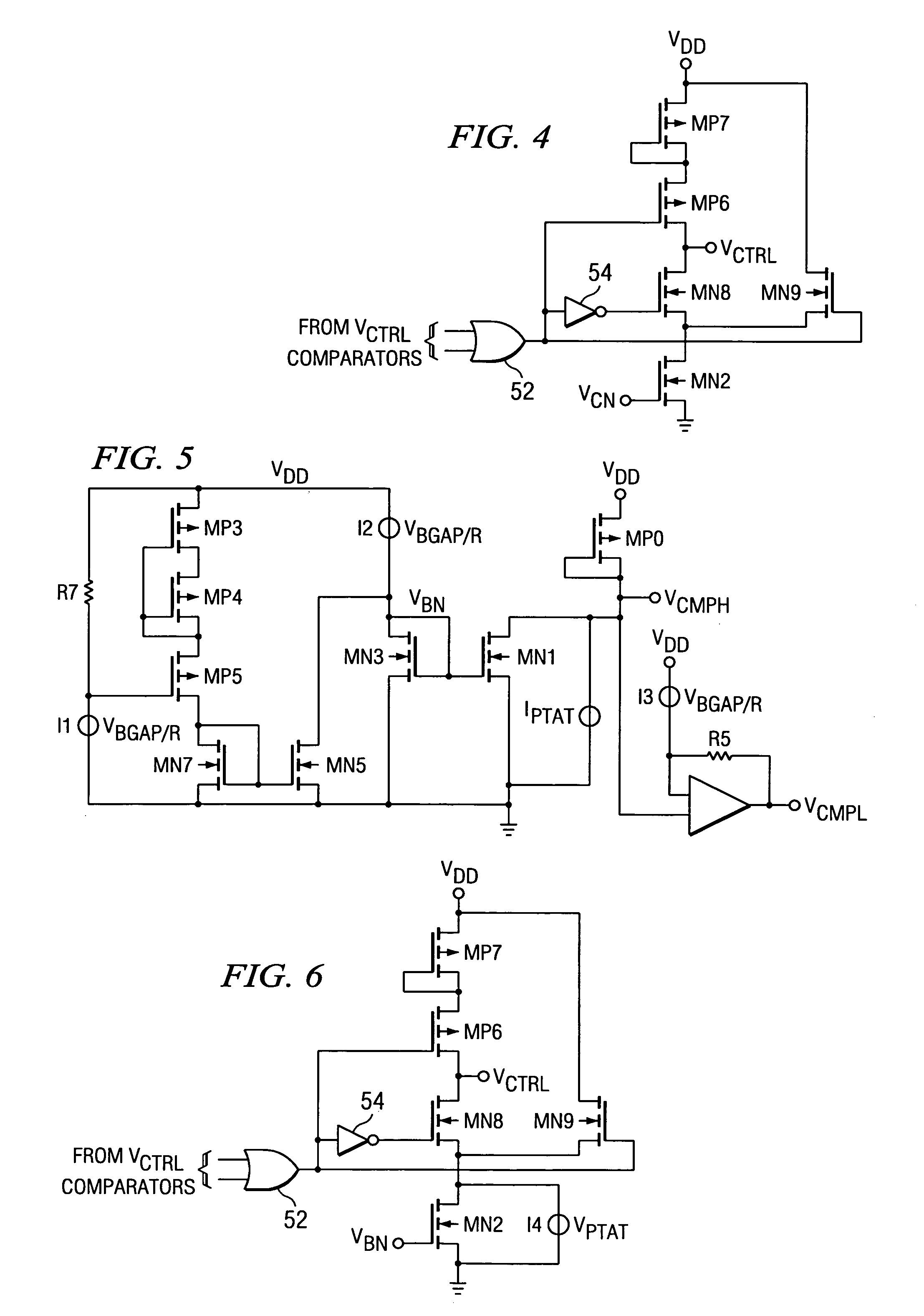 Process tracking limiter for VCO control voltages