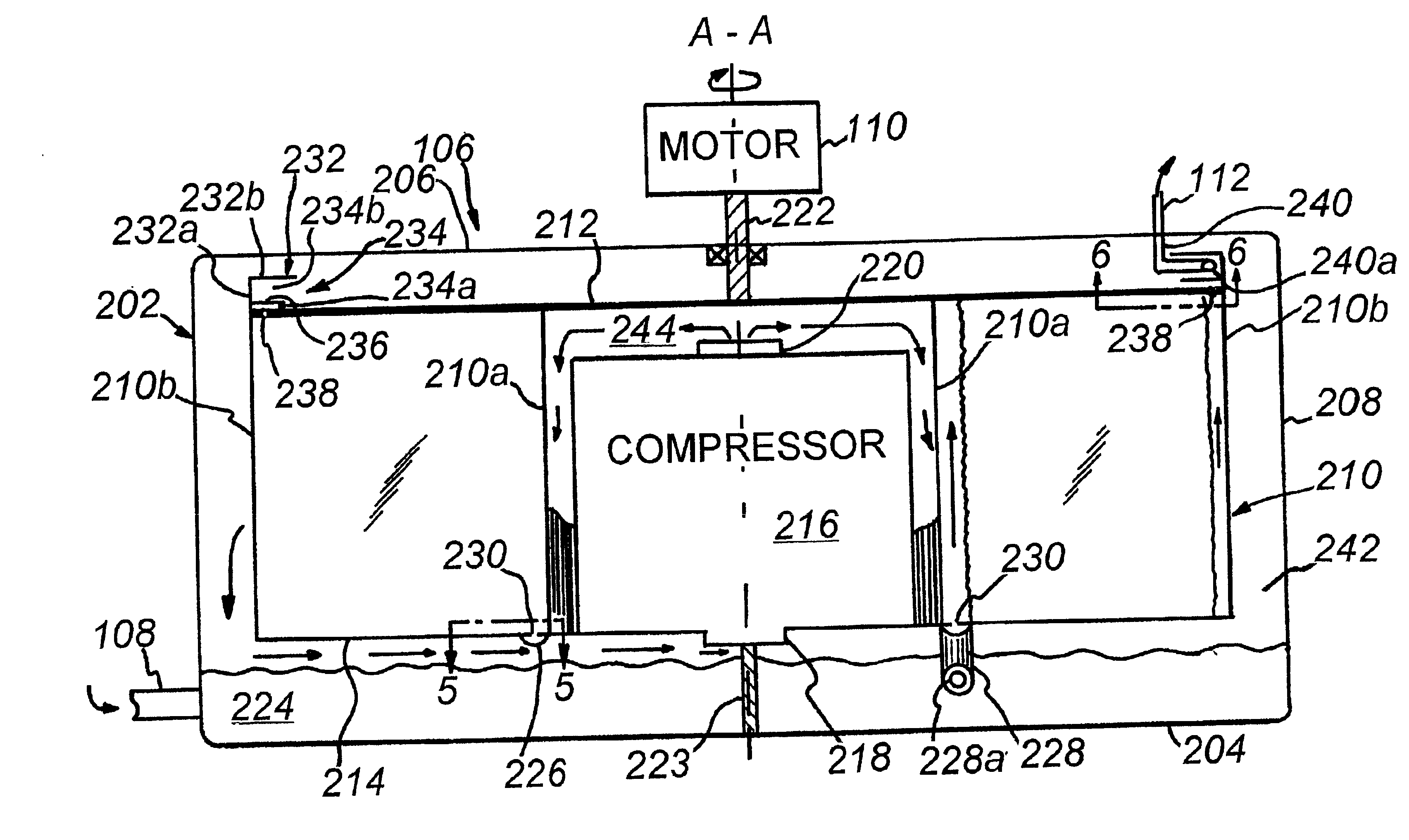 Rotating fluid evaporator and condenser