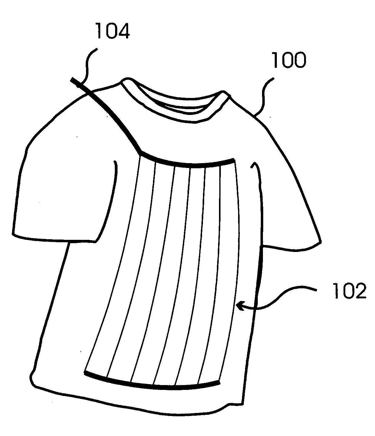 Garment Having a Vascular System for Facilitating Evaporative Cooling of an Individual