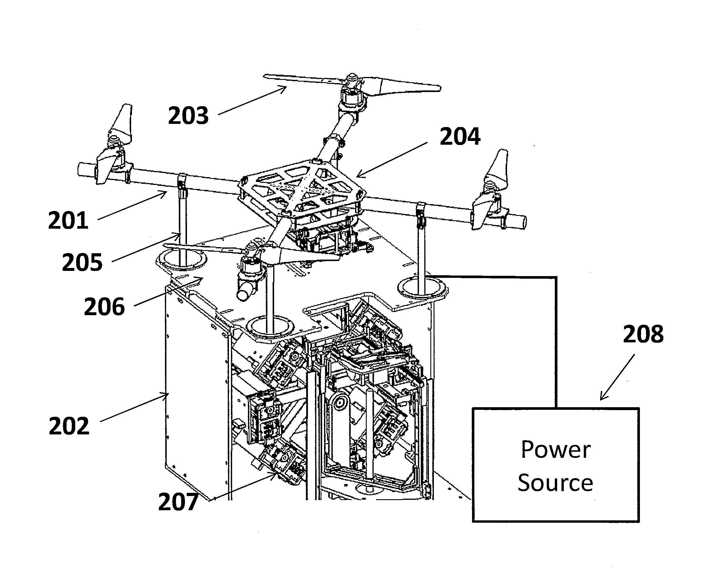 Systems and methods for UAV battery power backup