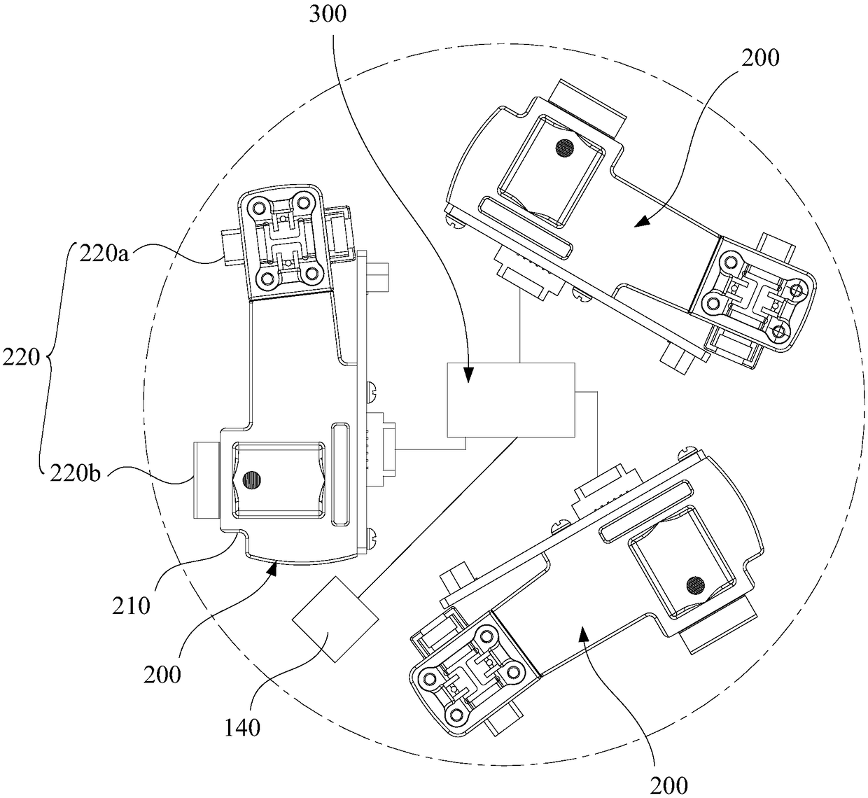 Robot, laser radar and measuring method thereof