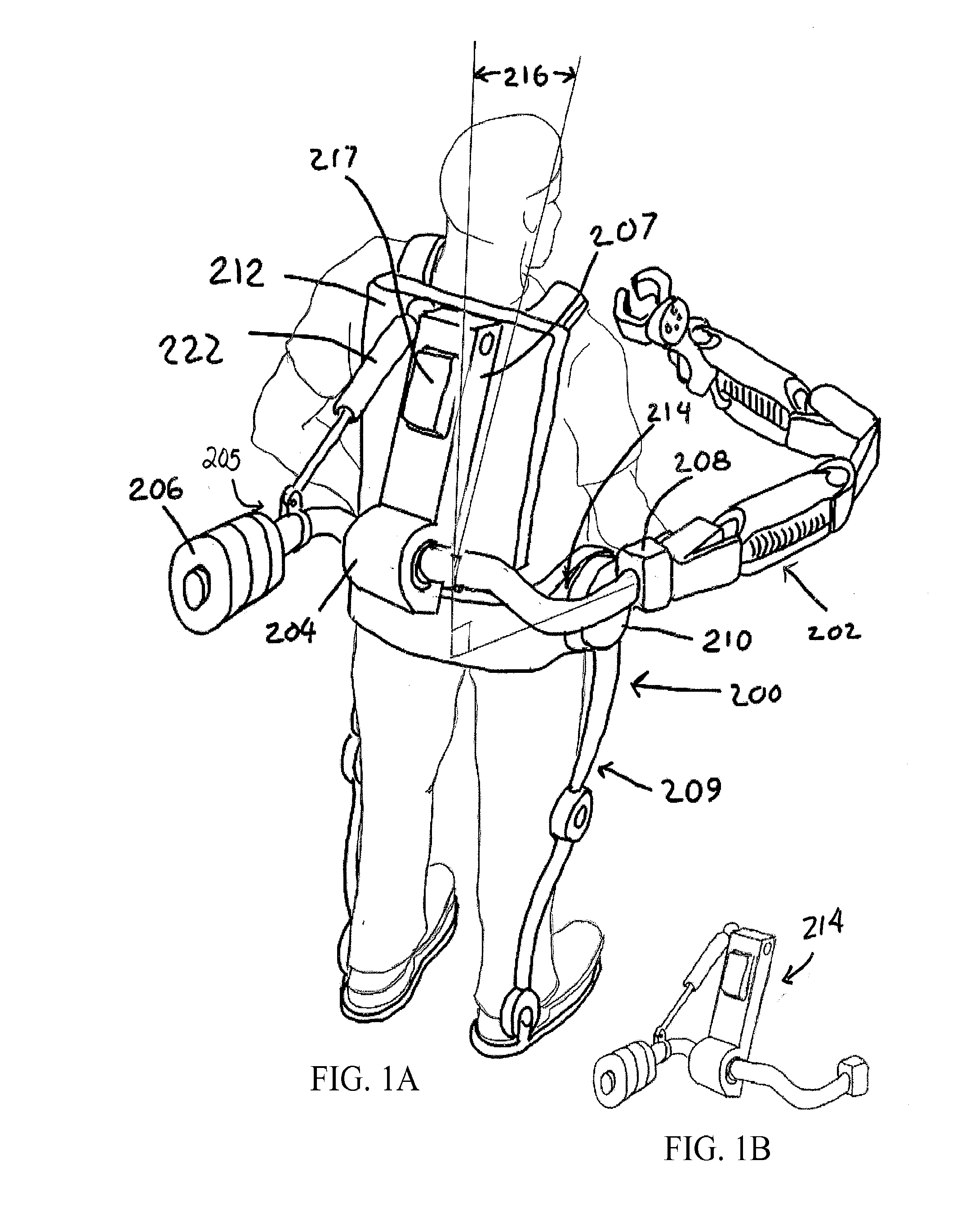 Exoskeleton arm interface