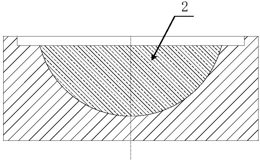 Sheet allowance-free crease-resisting forming die and method using low-melting-point alloy