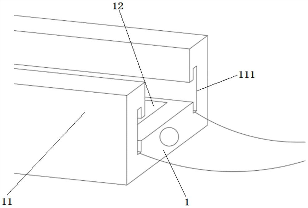 Flue gas flow velocity measuring device