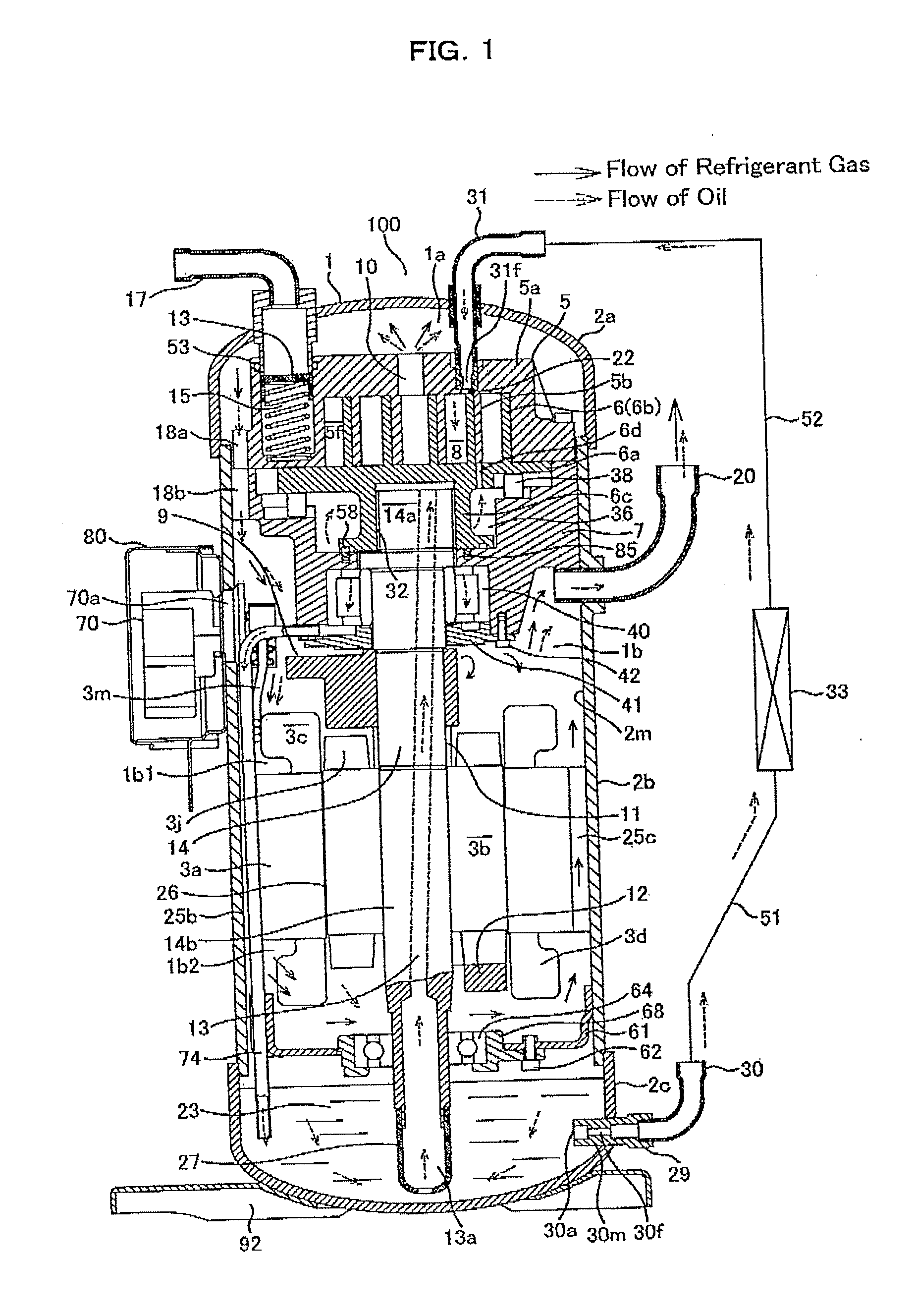 Sealed Scroll Compressor for Helium